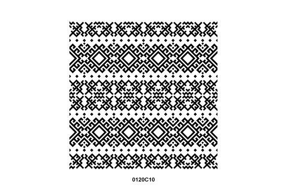 0120C10 Geometric Ethnic Patterns