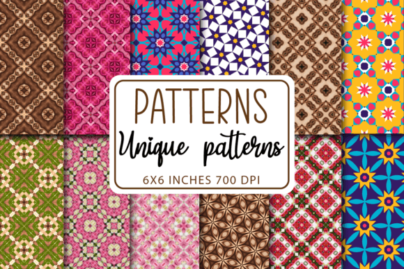 Collection of Various Seamless Patterns