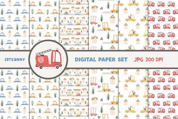 Cute Transport Seamless Patterns: Playful, Practical Design for Every Creative Project