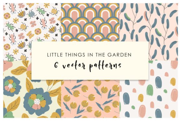 Little Things in the Garden Patterns