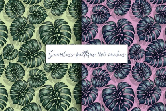 Monstera Patterns for Creative Projects