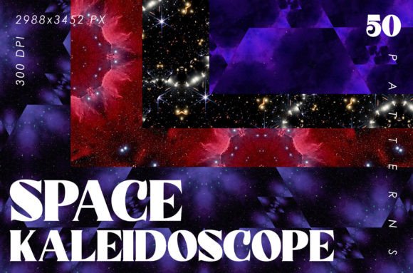 Space Kaleidoscope Patterns