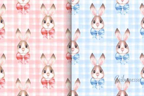 Watercolor Patterns with Rabbits: Soft, Seamless & Surprisingly Versatile